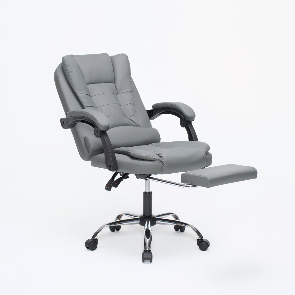Sedia da Ufficio Grigia Ergonomica RMF – Comfort e Stile Professionale