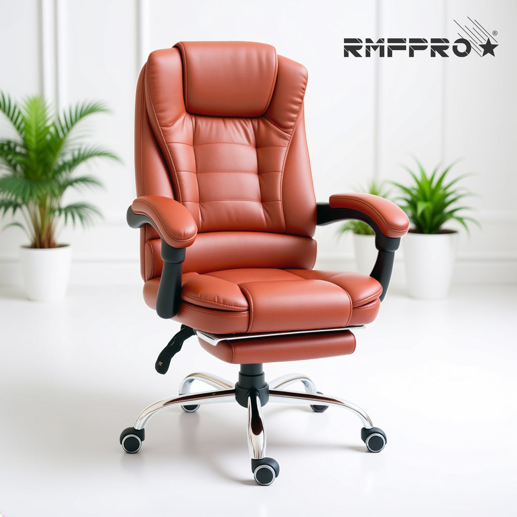 Sedia da Ufficio Marrone Ergonomica RMF – Comfort e Prestazioni Professionali