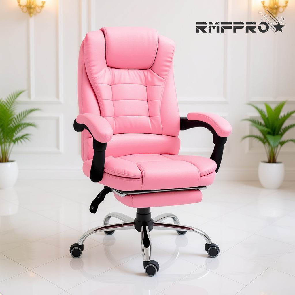 Sedia da Ufficio Rosa Ergonomica RMF – Comfort e Stile Moderno per il Tuo Workspace